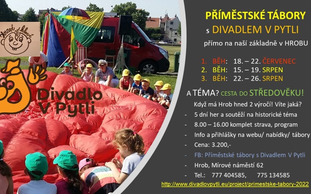 Příměstské tábory 2024
